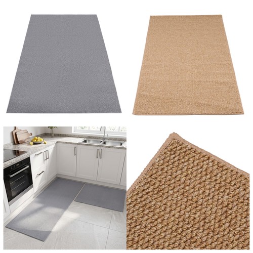 Faux sisal rug latex backin - rug,