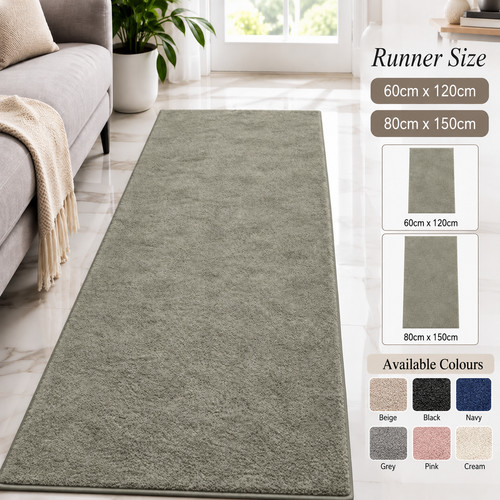 Extra long runner rug - long, washable