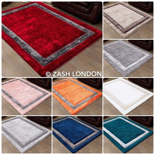 Modern shaggy rugs large - modern, 3d