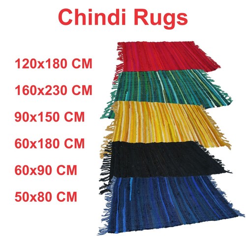 Chindi rag rug handmade - rag,