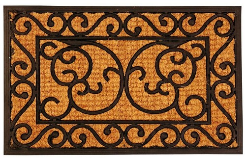 Outdoor doormat rubber coir - doormat,